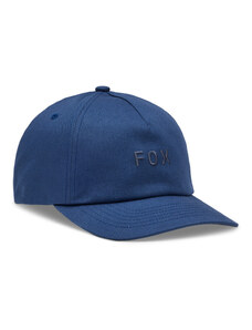 šiltovka Fox Wordmark Adjustable Hat Indigo one size