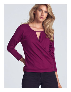 Dámska košeľa Figl model 147910 Purple