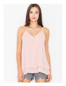 Dámska košeľa Figl model 60702 Pink