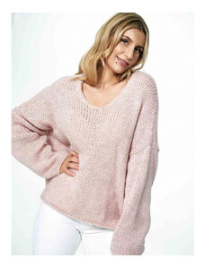 Dámsky sveter Figl model 172114 Pink