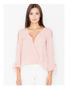 Dámska košeľa Figl model 60695 Pink