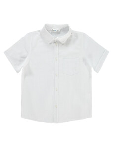 Civil Boys Chlapčenská košeľa 6-9 rokov biela