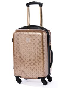 Cestovní kufr BERTOO Torino - zlatý M