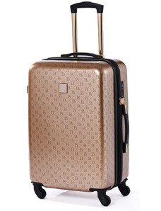 Cestovní kufr BERTOO Torino - zlatý L