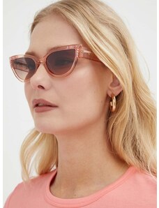 Slnečné okuliare Guess dámske, ružová farba, GU7901_5444F