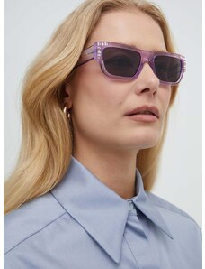 Slnečné okuliare Guess dámske, fialová farba, GU7902_5380Y