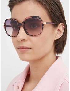 Slnečné okuliare VOGUE dámske, ružová farba, 0VO5561S