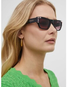 Slnečné okuliare Guess dámske, čierna farba, GU7902_5301T