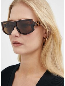Slnečné okuliare Guess dámske, hnedá farba, GU7914_5852E