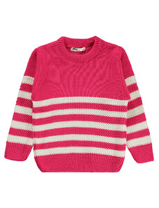 Civil Girls Dievčenský pletený sveter 2-5 ročné fuchsiové