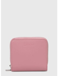 Peňaženka HUGO dámsky, ružová farba, 50516919