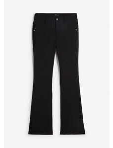 bonprix Bengalínové strečové nohavice "rozšírené", farba čierna, rozm. 42
