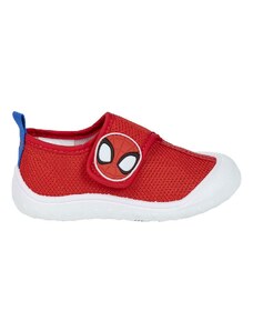 Detská voľnočasová obuv Spidey Polyester TPR Červená