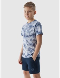 4F Chlapčenské tričko s potlačou - viacfarebné