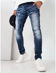 Dstreet Trendové granátové džínsy