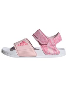 ADIDAS SPORTSWEAR Sandále 'Adilette' ružová / svetloružová / biela