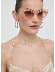 Slnečné okuliare Vivienne Westwood dámske, béžová farba, VW505848053