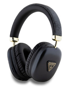 Guess PU Leather 4G Triangle Logotooth Stereo Headphone čierna GUBHK1P4TPK