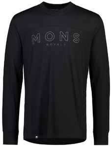 Pánský merino dres Mons Royale Redwood Enduro VLS black