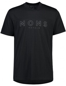 Pánský merino dres Mons Royale Redwood Enduro VT black