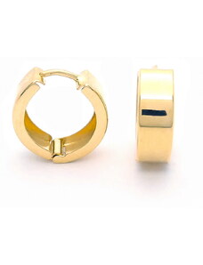 Šperk Holíč Kruhové zlaté náušnice, 1,85 g, 14k