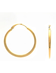 Šperk Holíč Kruhové zlaté náušnice, 2,50 g, 14k