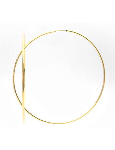 Šperk Holíč Zlaté kruhové náušnice, 4,25 g, 14k