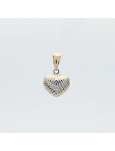 Šperk Holíč Zlatý prívesok srdiečko, 0,85 g, 14k