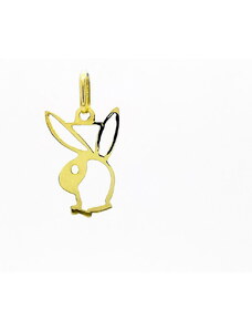 Šperk Holíč Zlatý prívesok Playboy, 0,50 g, 14k