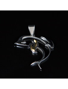 Šperk Holíč Delfín - oceľový príspevok