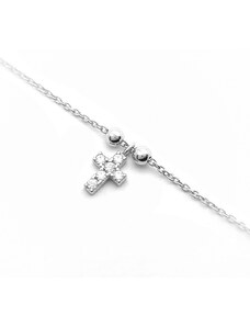 Šperk Holíč Strieborný náhrdelník s krížikmi