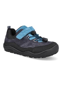 Barefoot detské outdoorové topánky bLIFESTYLE - Caprini tex marine dunkelblau modré
