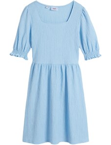 bonprix Džersejové šaty, dievčenské, farba modrá, rozm. 152/158
