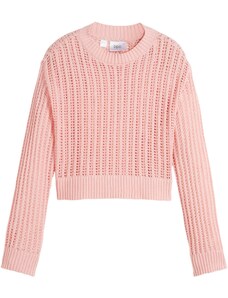 bonprix Dievčenský pletený pulóver, farba ružová, rozm. 176/182