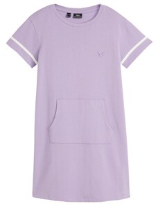 bonprix Mikinové šaty, farba fialová
