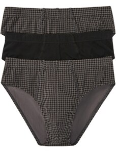 bonprix Maxi nohavičky (3 ks), farba čierna