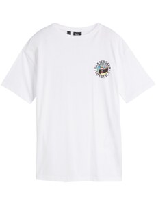 bonprix Chlapčenské tričko z bio bavlny, farba biela