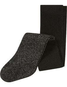 bonprix Pančuchové nohavice, s ligotavým vláknom, farba čierna, rozm. 128/134