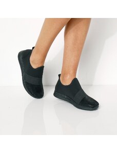 Blancheporte Sneakers pre citlivé chodidlá, z pružnej tkaniny čierna 037