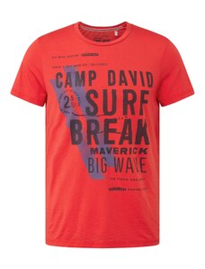 CAMP DAVID Tričko modrá / červená / čierna