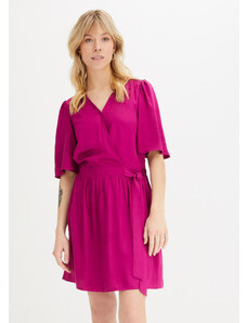 bonprix Šaty s uzlíkovým detailom, farba fialová