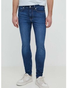Rifle Calvin Klein Jeans pánske,tmavomodrá farba,J30J324849