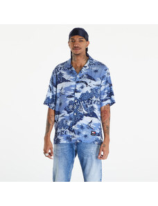 Tommy Hilfiger Pánska košeľa Tommy Jeans Hawaiian Print Camp Collar Short Sleeve Shirt Hawaiian Aop