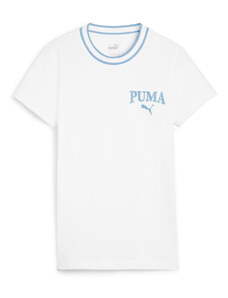 Puma Tričko - Biela - Bežný strih