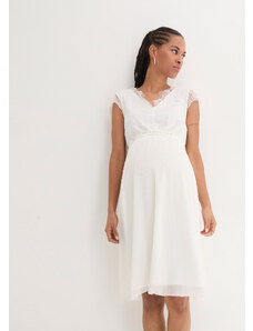 bonprix Materské svadobné šaty, farba biela, rozm. 48/50