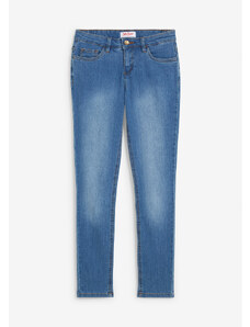 bonprix Strečové komfortné džínsy, SKINNY, farba modrá, rozm. 34