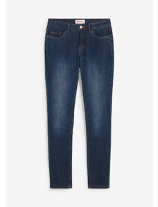 bonprix Strečové komfortné džínsy, SKINNY, farba modrá, rozm. 34