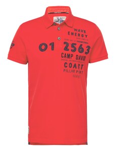 CAMP DAVID Tričko námornícka modrá / červená / čierna
