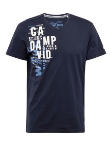 CAMP DAVID Tričko modrá / námornícka modrá / biela