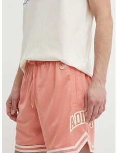 Šortky adidas Originals pánske, ružová farba, IS2918